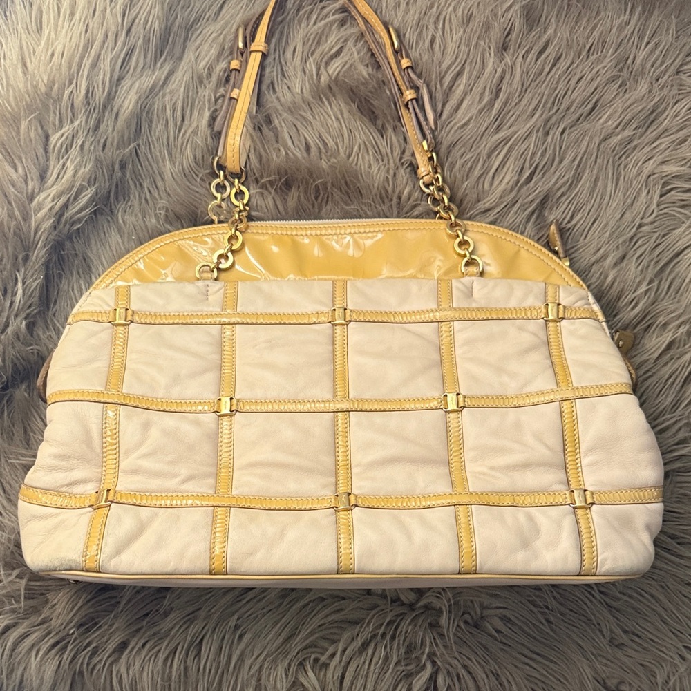 Vintage Salvatore Ferragamo Sacthel tote Shoulder bag medium - Picture 3 of 16